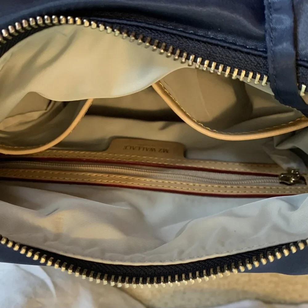 MZ Wallace Navy Sienna Gold Hardware NWT - Picture 3 of 6